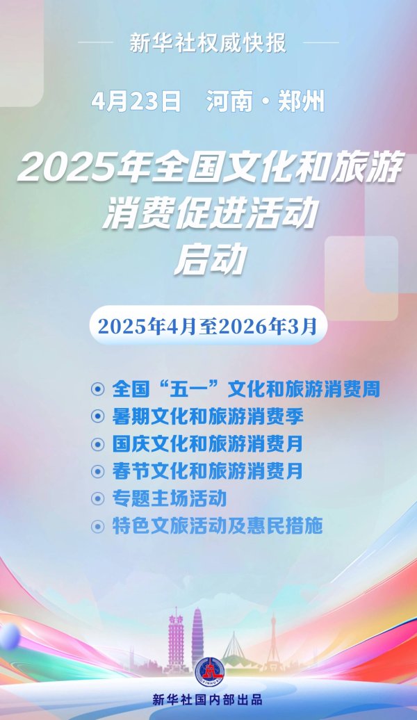 盈策略 新华社权威快报|2025年全国文化和旅游消费促进活动启动